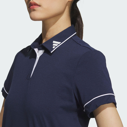 adidas阿迪达斯2025女子TWISTKNIT POLO针织有领短TJG1348