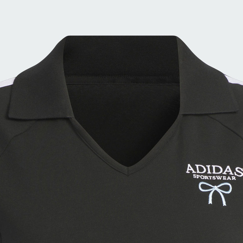 adidas阿迪达斯2025女子DANCE POLO针织有领短TKE5800
