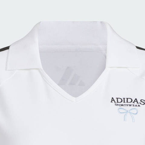 adidas阿迪达斯2025女子DANCE POLO针织有领短TKE5799