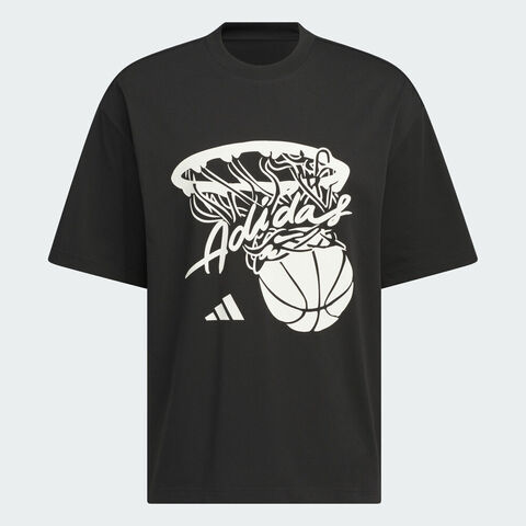 adidas阿迪达斯2025中性HOT SHOT TEE针织无领短TKD4293