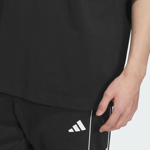 adidas阿迪达斯2025中性HOT SHOT TEE针织无领短TKD4293