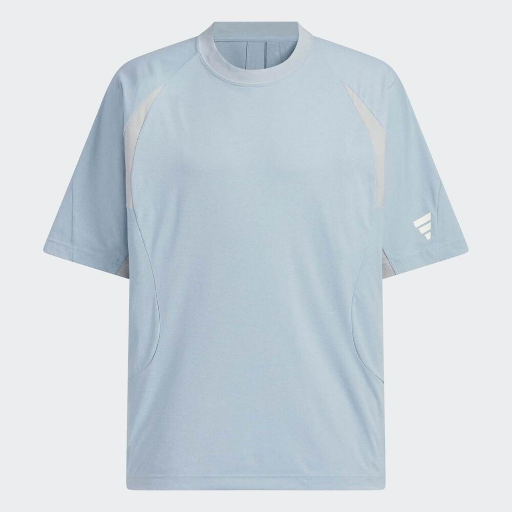 adidas阿迪达斯2025男子FUSTL P TEE SS针织无领短TKB4622