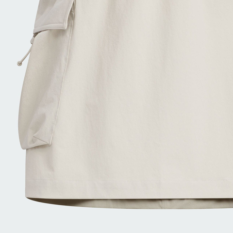 adidas阿迪达斯2025女子FUSTL W CAR SKT梭织短裙KC3774