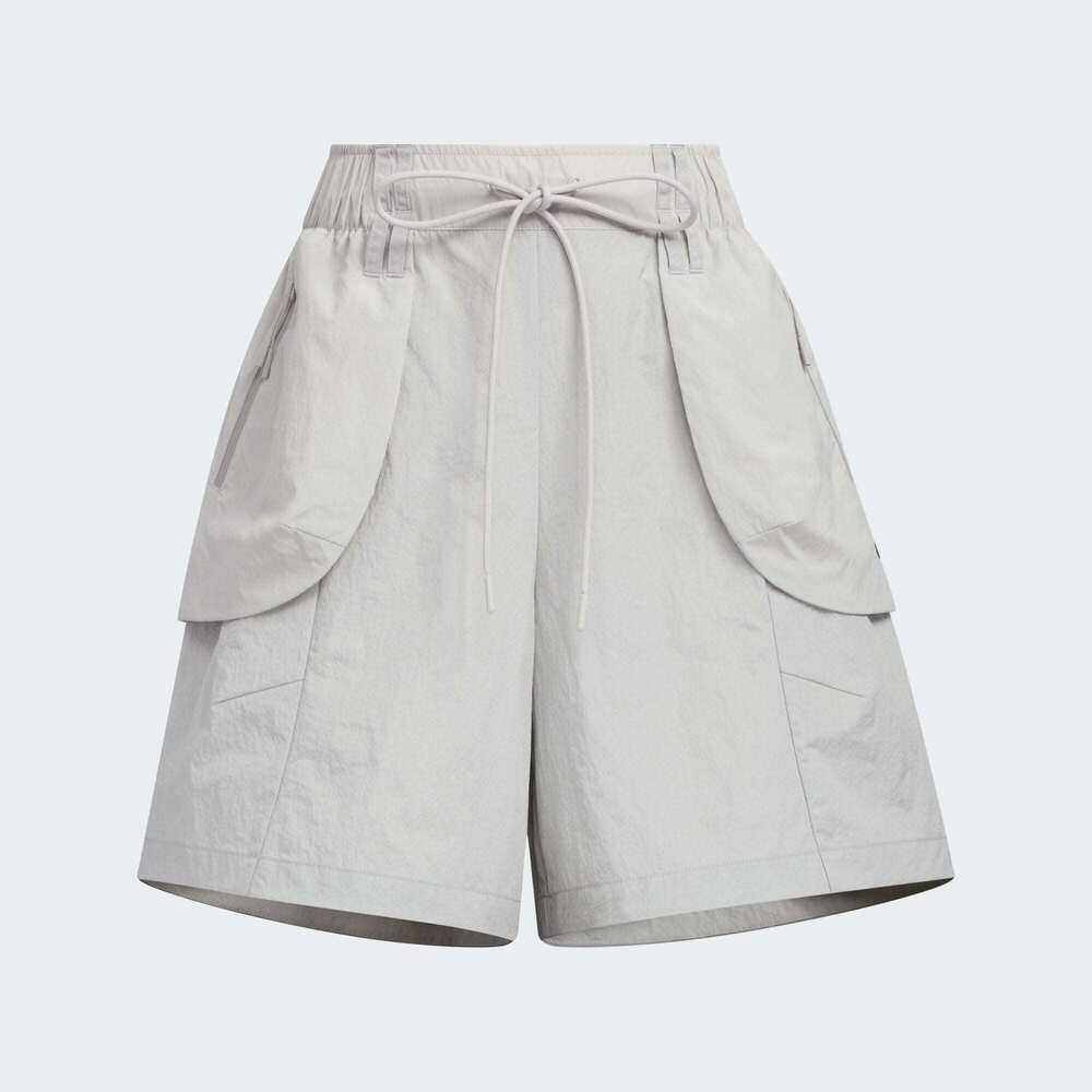 adidas阿迪达斯2025女子FUSTL WV SHORT梭织短裤KE9577