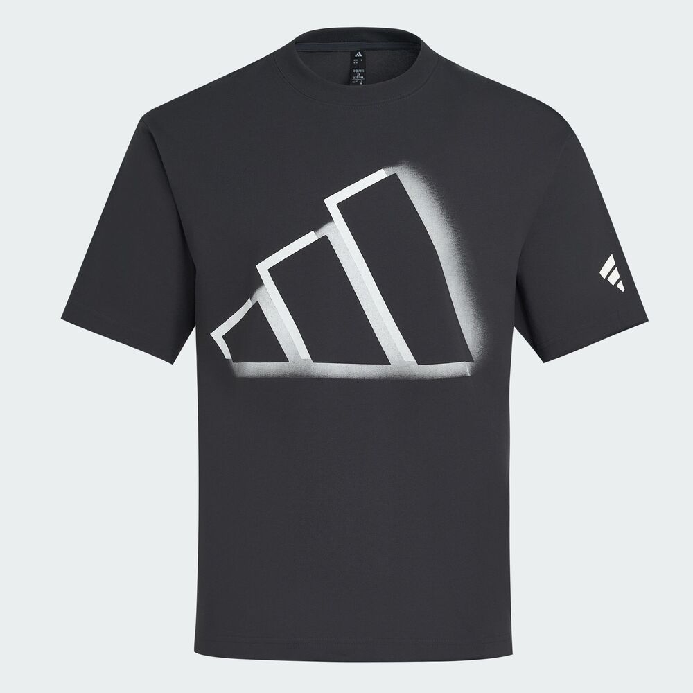 adidas阿迪达斯2025男子FUSTL GFX TEE 2针织无领短TKF6200