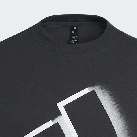 adidas阿迪达斯2025男子FUSTL GFX TEE 2针织无领短TKF6200