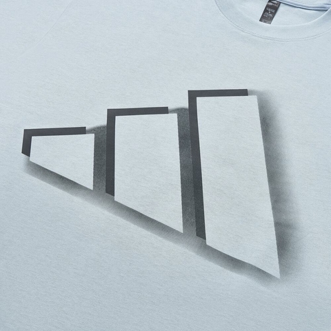 adidas阿迪达斯2025男子FUSTL GFX TEE 2针织无领短TKF6202