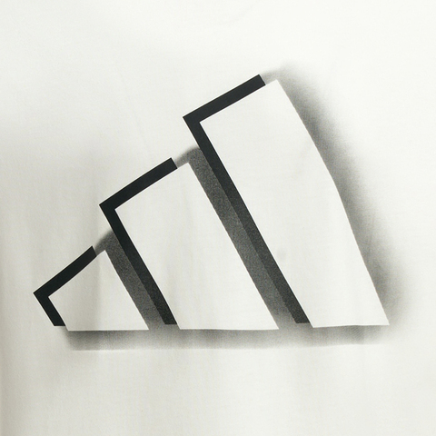 adidas阿迪达斯2025男子FUSTL GFX TEE 2针织无领短TKF6201