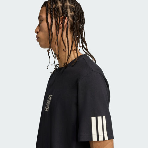 adidas阿迪达斯2025男子M STAD TICKET T针织无领短TJM6474