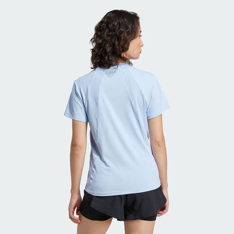 adidas阿迪达斯2025女子D4T INT T-SHIRT针织无领短TKB9927