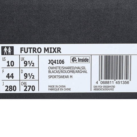 adidas阿迪达斯2025中性FUTRO MIXRSPW FTW-跑步JQ4106