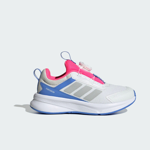 adidas阿迪达斯2025女小童FortaRun 4.0 HABU K跑步常规HP3586