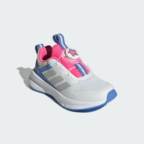 adidas阿迪达斯2025女小童FortaRun 4.0 HABU K跑步常规HP3586