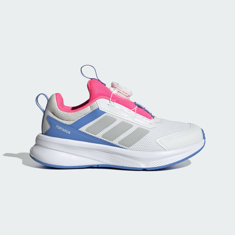 adidas阿迪达斯2025女小童FortaRun 4.0 HABU K跑步常规HP3586