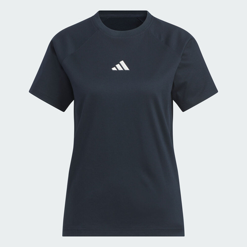 adidas阿迪达斯2025女子SS TEE针织无领短TKC0089