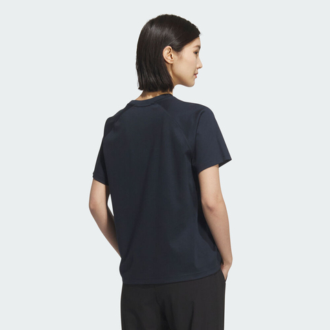 adidas阿迪达斯2025女子SS TEE针织无领短TKC0089