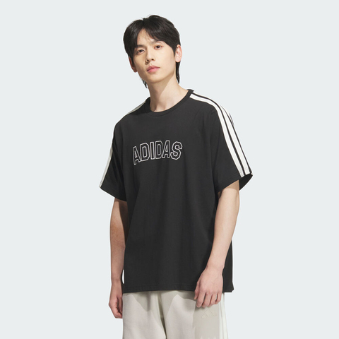 adidas阿迪达斯2025男子ST SPORTS TEE针织无领短TKB9135