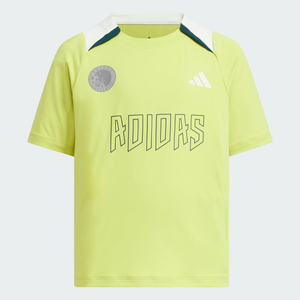 adidas阿迪达斯2025男小童LK BTS TEE SS针织无领短TKF4953