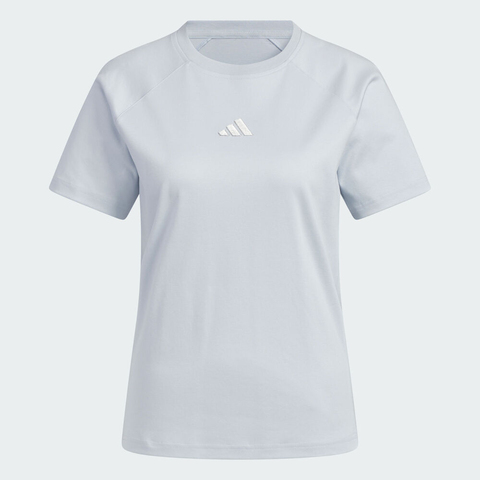 adidas阿迪达斯2025女子SS TEE针织无领短TKB7596