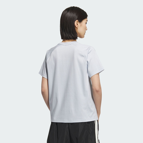 adidas阿迪达斯2025女子SS TEE针织无领短TKB7596