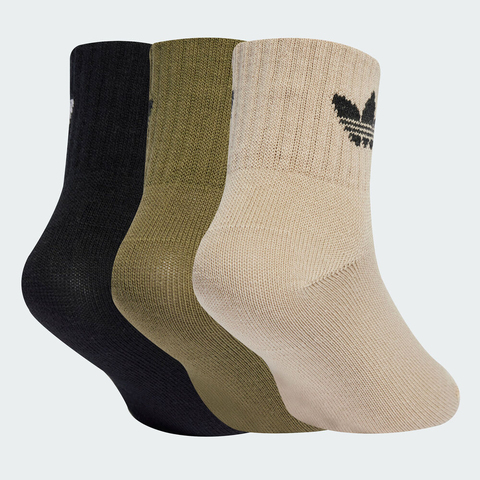 adidas阿迪达斯2025男小童KIDS ANKLE SOCK中袜优惠装JW2934