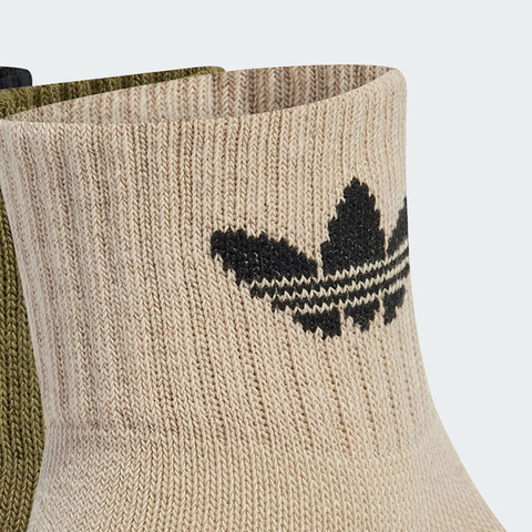 adidas阿迪达斯2025男小童KIDS ANKLE SOCK中袜优惠装JW2934