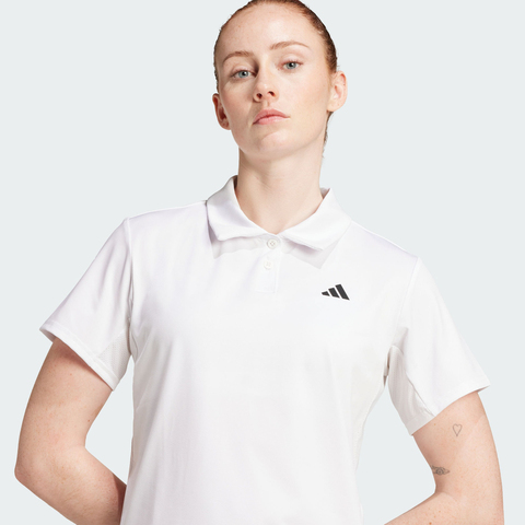 adidas阿迪达斯2025女子CLUB W POLO SMU针织有领短TJZ4925