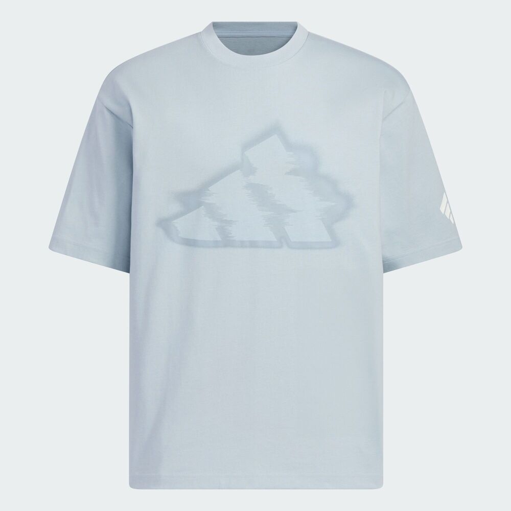 adidas阿迪达斯2025男子FUSTL M GFX TEE针织无领短TKC3745