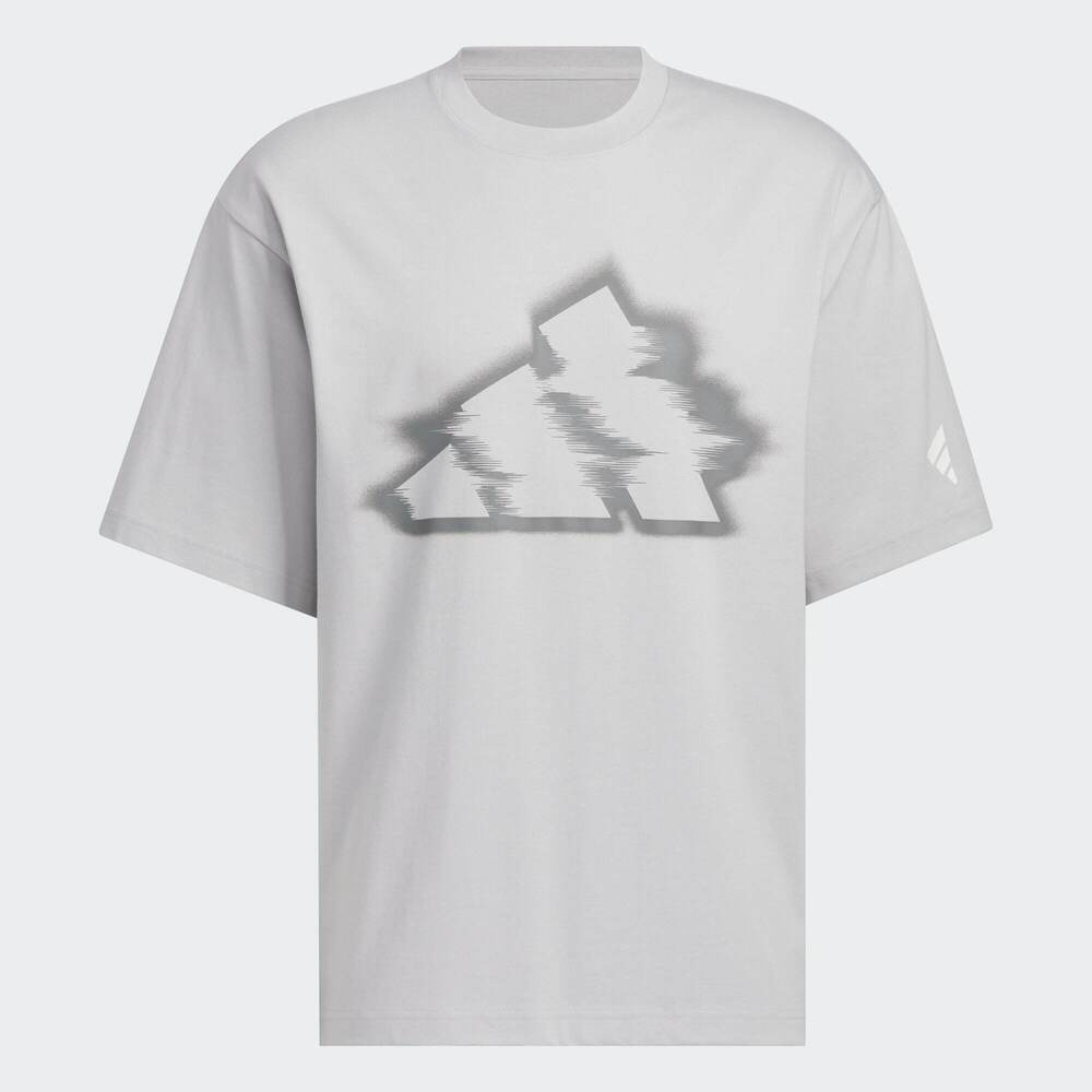 adidas阿迪达斯2025男子FUSTL M GFX TEE针织无领短TKB5975