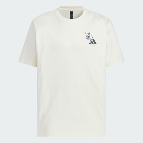 adidas阿迪达斯2025男子GFX SPORTS TEE3针织无领短TKC2870