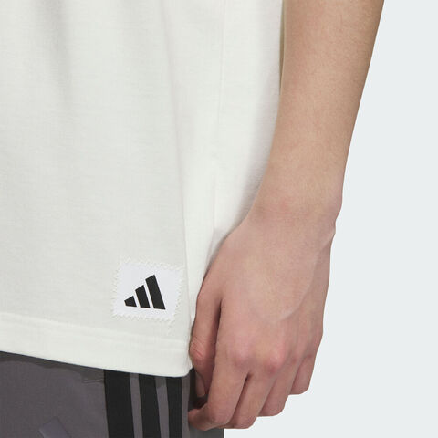 adidas阿迪达斯2025男子GFX SPORTS TEE3针织无领短TKC2870