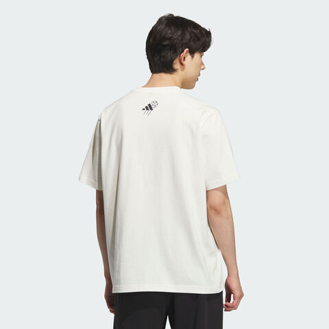 adidas阿迪达斯2025男子GFX SPORTS TEE针织无领短TKC2866