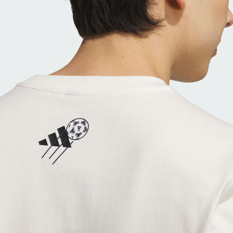 adidas阿迪达斯2025男子GFX SPORTS TEE针织无领短TKC2866