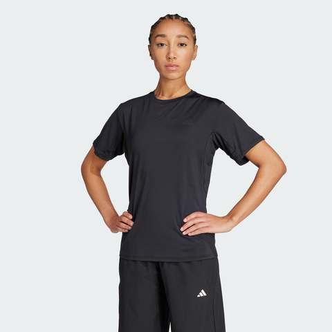 adidas阿迪达斯2025女子WTR D4T G2 T针织无领短TKB5676