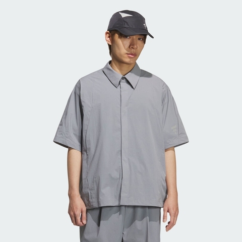 adidas阿迪达斯2025男子FUSTL M SHIRT S短袖衬衫KC0099