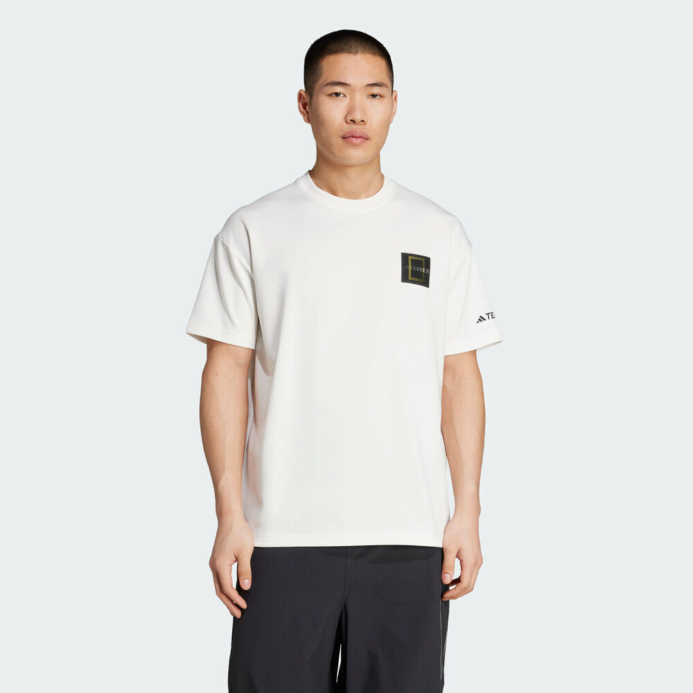 adidas阿迪达斯2025男子U NATGEO GF TEE针织无领短TKC5417