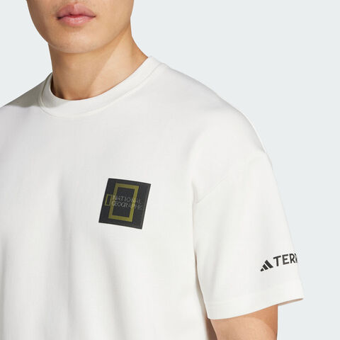 adidas阿迪达斯2025男子U NATGEO GF TEE针织无领短TKC5417