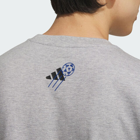 adidas阿迪达斯2025男子GFX SPORTS TEE针织无领短TKC2865