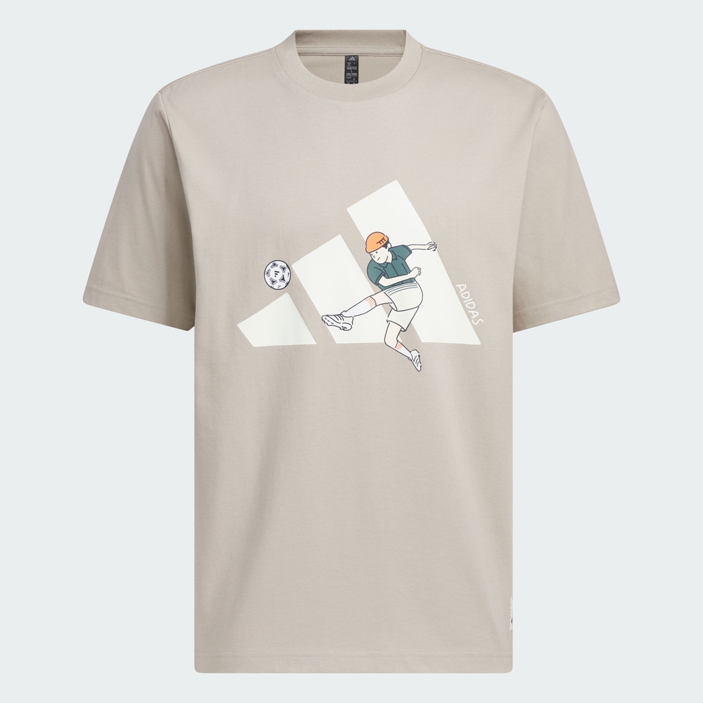 adidas阿迪达斯2025男子GFX SPORTS TEE针织无领短TKC5318