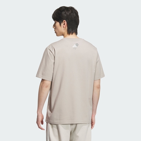 adidas阿迪达斯2025男子GFX SPORTS TEE针织无领短TKC5318