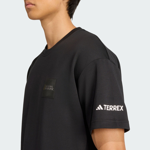 adidas阿迪达斯2025男子U NATGEO GF TEE针织无领短TKC2352