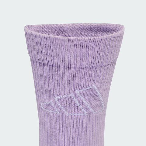 adidas阿迪达斯2025女子LOGO PACK 3PP长袜优惠装JW3647