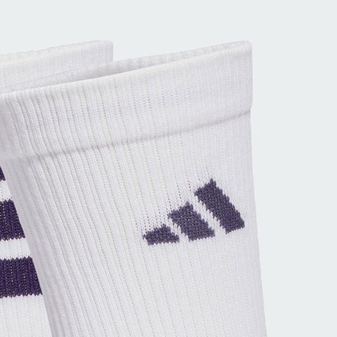 adidas阿迪达斯2025女子LOGO PACK 3PP长袜优惠装JW3647