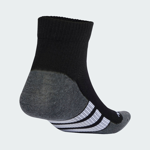 adidas阿迪达斯2025中性PRF T CC QRT 3P中袜优惠装KA0001