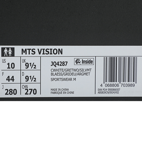 adidas阿迪达斯2025中性MTS VISIONSPW FTW-跑步JQ4287