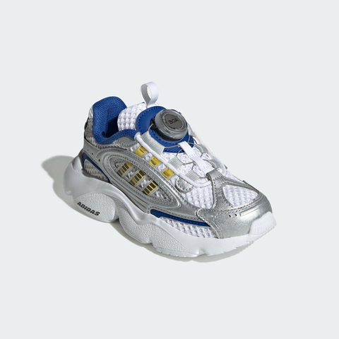 adidas阿迪达斯2025男小童OZMILLEN BOA C三叶草童装JS2480