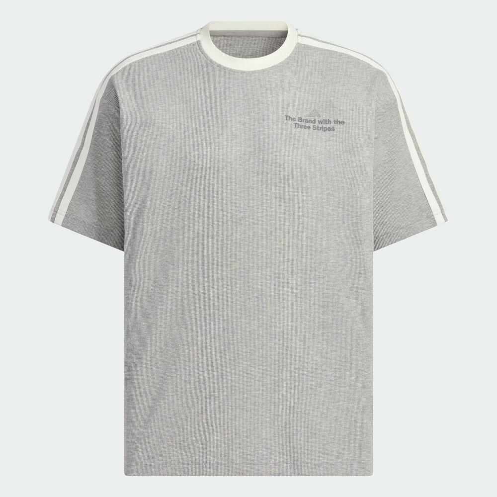 adidas阿迪达斯2025男子GFX TEE1针织无领短TKF2477