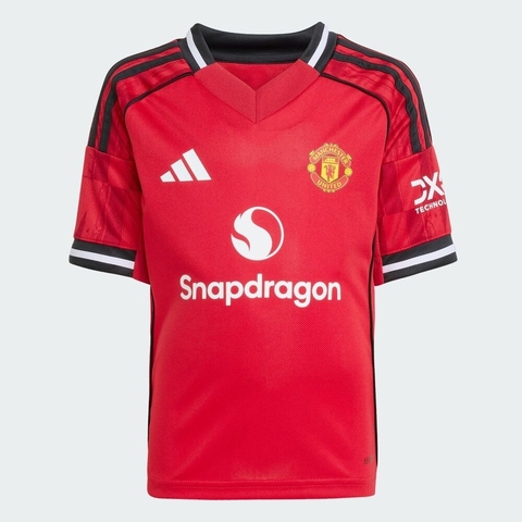 adidas阿迪达斯2025男小童MUFC H MINI短袖套服JP3019
