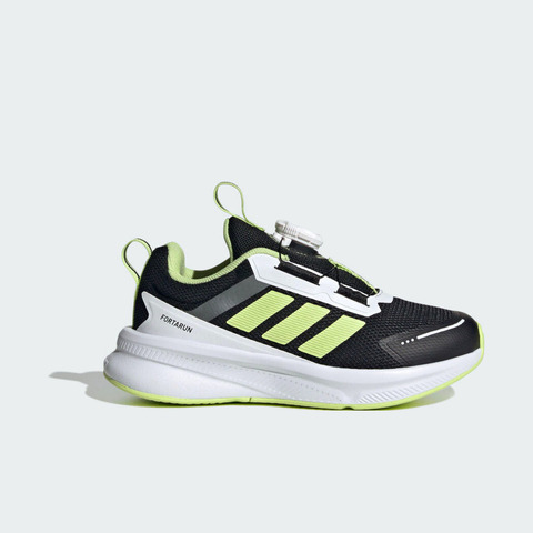 adidas阿迪达斯2025男小童FortaRun 4.0 HABU K跑步常规KJ6281