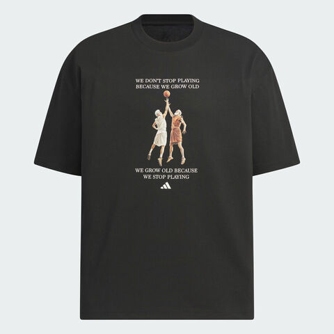 adidas阿迪达斯2025男子BB PAINTING T针织无领短TKF5163